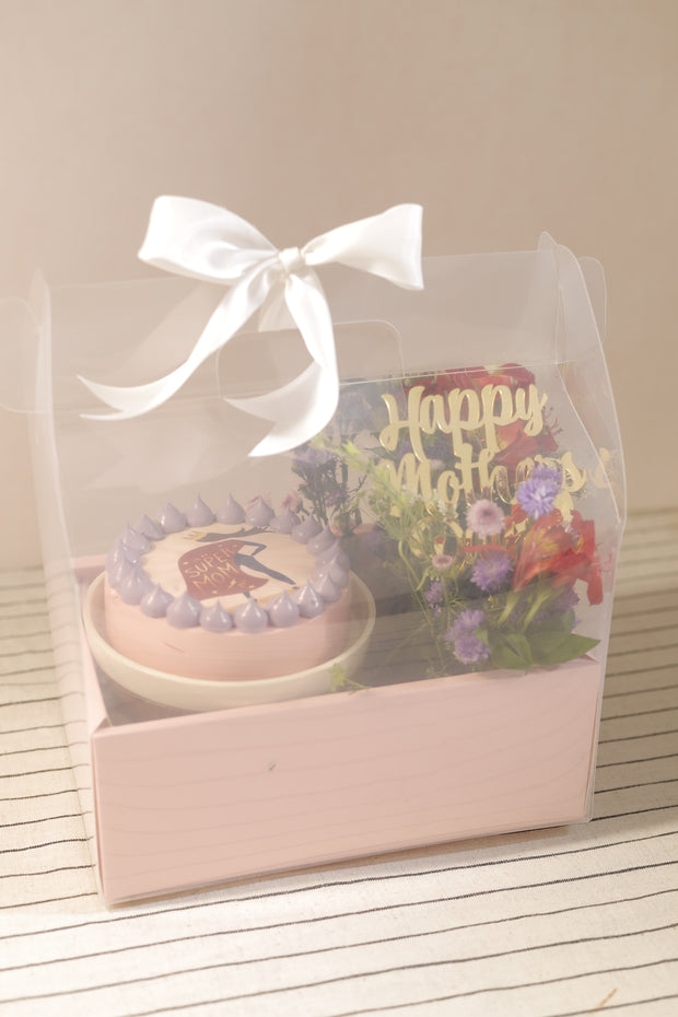Bento Cake with Flowers