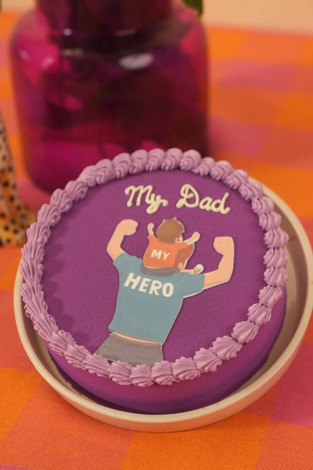My Dad My Hero-Bento Cake