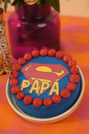 Super Papa- Bento Cake