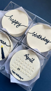 Birthday bento cakes