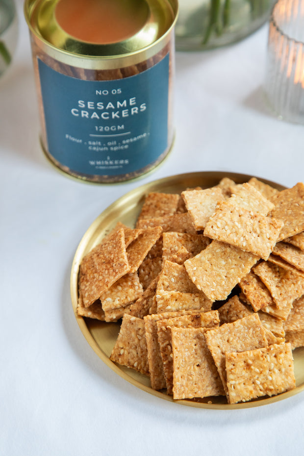 Sesame cracker – Whiskers Bakery In Sesame cracker – Whiskers Bakery In
