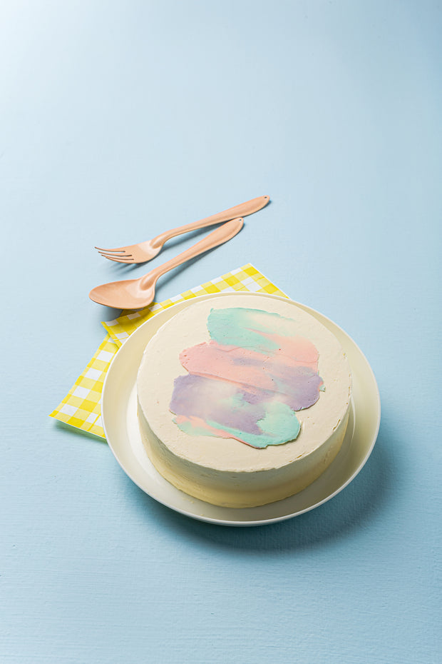 Bento Cake - Water Colour Theme