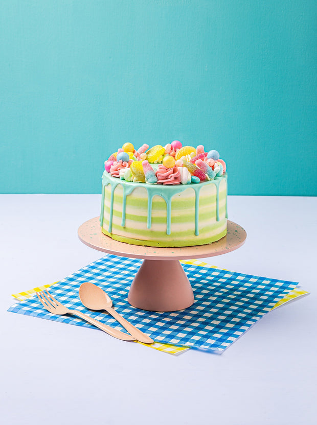 Cotton Candy Cake With Cotton Candy Swiss Meringue Buttercream – The  Sprinkle Factory